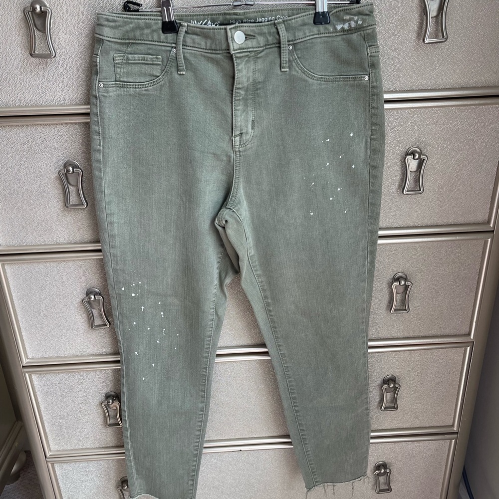 Mossimo | high-rise crop jeans size 10/30